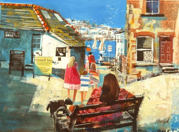 - Mixed Media on Board, Painting by Mike Bernard, measuring 31 x 42 cm (H x W) framed at 56 x 69 cm £1200